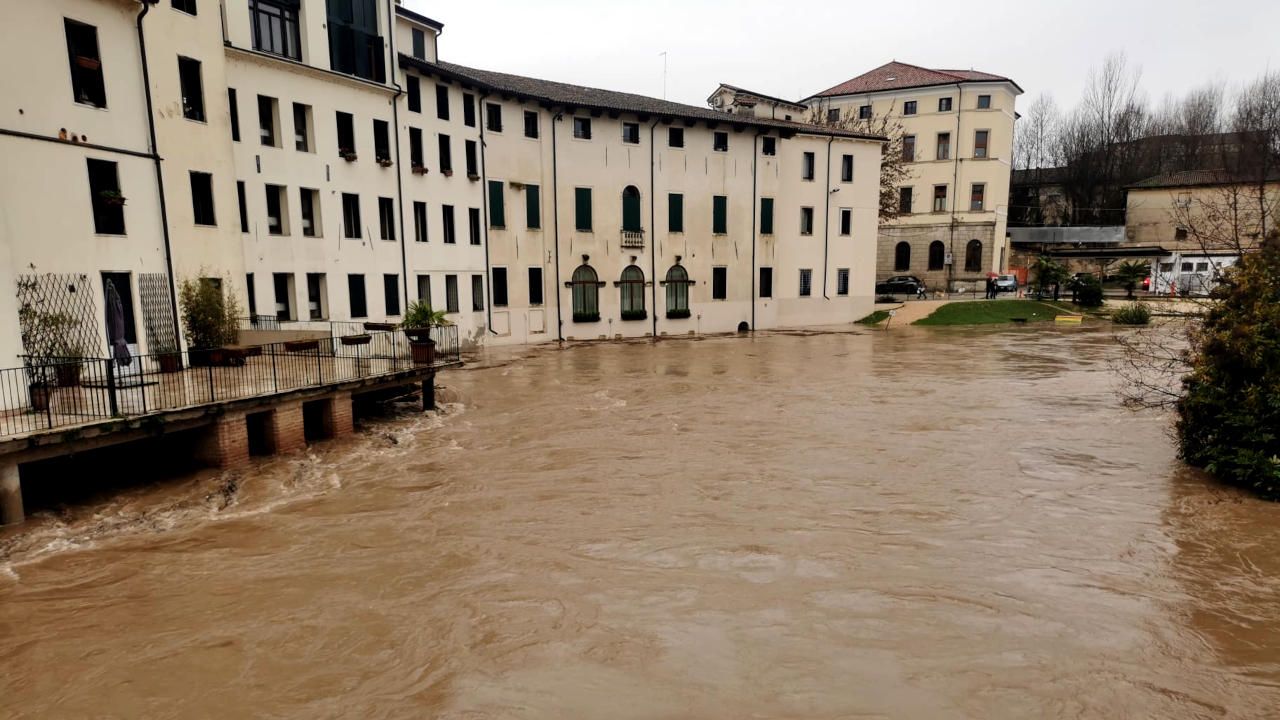 Vicenza alluvione febbraio 2024