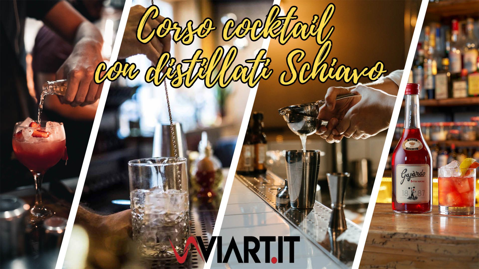 ViArt - Corso cocktail con distillati Schiavo