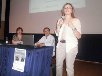 Carla Mogentale, Fabio Lo Rico ed Emanuela Pasin Carla Mogentale, Fabio Lo Rico ed Emanuela Pasin