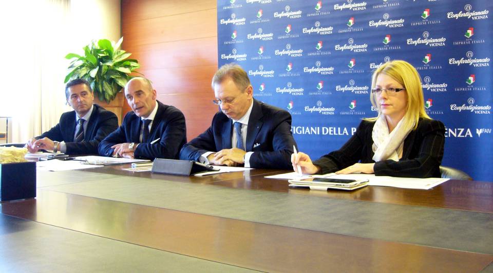 Nerio Dalla Vecchia, Pietro De Lotto, Agostino Bonomo e Daniela Rader Nerio Dalla Vecchia, Pietro De Lotto, Agostino Bonomo e Daniela Rader