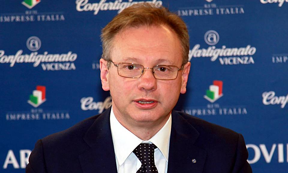 Agostino Bonomo, Confartigianato Vicenza Agostino Bonomo, Confartigianato Vicenza