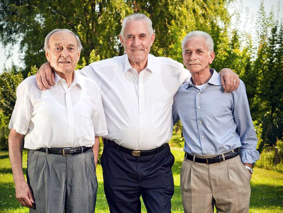Al centro, il pres. Gino Cogo con i vicepresidenti Lino Bon e Francesco Trova Al centro, il pres. Gino Cogo con i vicepresidenti Lino Bon e Francesco Trova