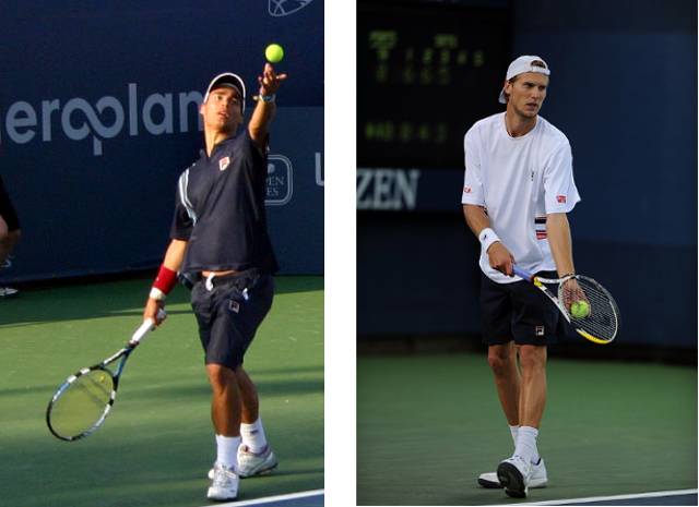 Fabio Fognini (foto Burntbread07) e Andreas Seppi (foto Ray Giubilo) Fabio Fognini (foto Burntbread07) e Andreas Seppi (foto Ray Giubilo)