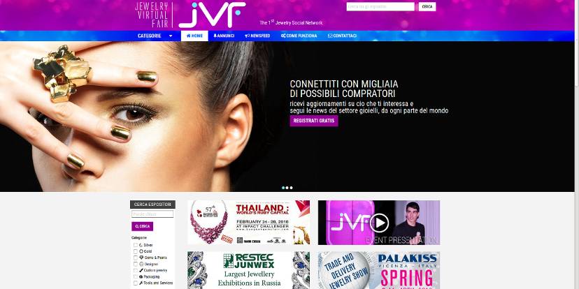 La home page del social che sarà presentato La home page del social che sarà presentato