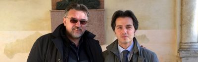 Luca Marin (Confartigianato Vicenza) e l'assessore di Brendola Giuseppe Rodighiero Luca Marin (Confartigianato Vicenza) e l'assessore di Brendola Giuseppe Rodighiero
