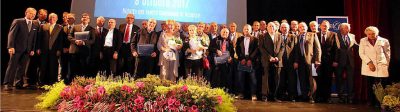 Il gruppo dei premiati dello scorso anno