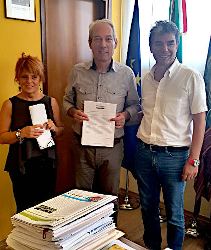 Margherita Fusari, Claudio Catagini e Roberto Cazzaro